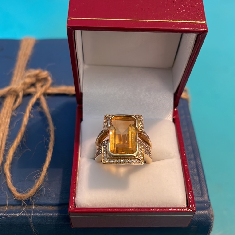 14k yellow ring - Picture 5 of 8